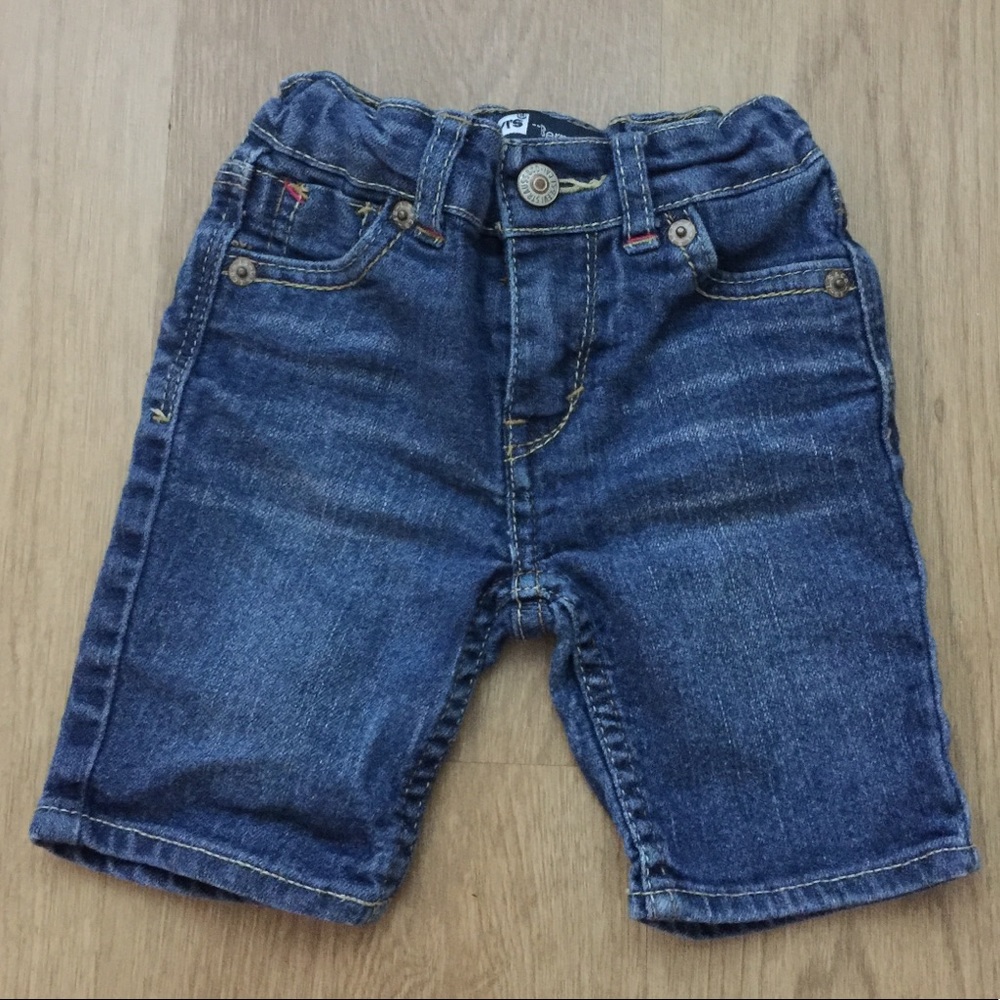 Levi Strauss Denim Bermuda Shorts, Size 3T